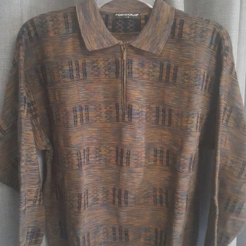 Men's 1/4 zip sweater size Large